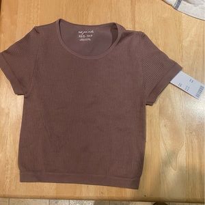 NWT Urban Fitted Baby Tee